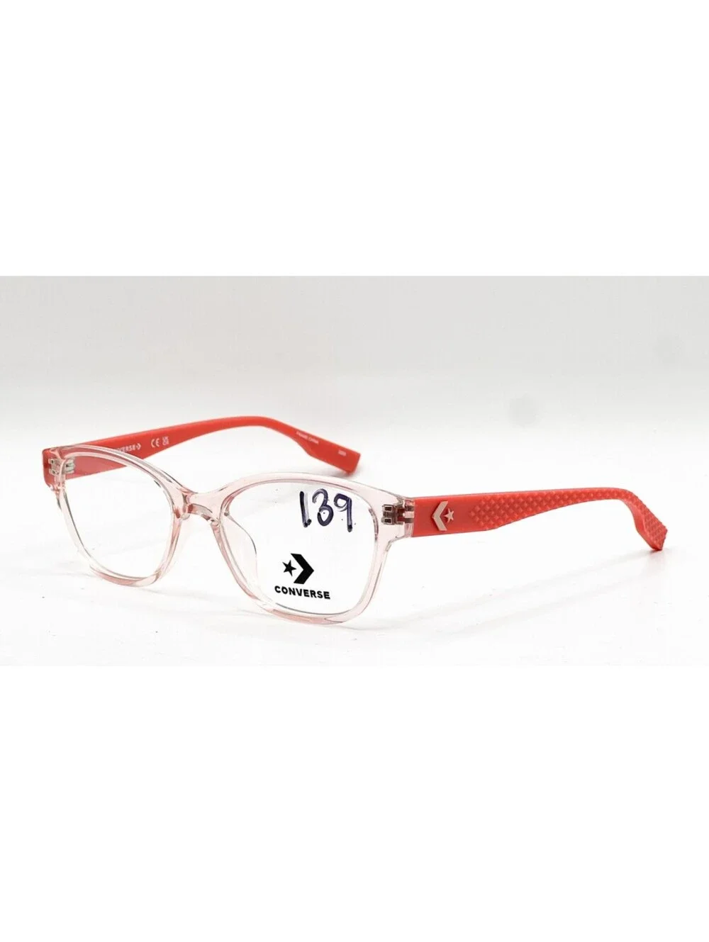 Converse Cv5053Y 682 Crystal Pink Clay Authentic Eyeglasses 49-16-135